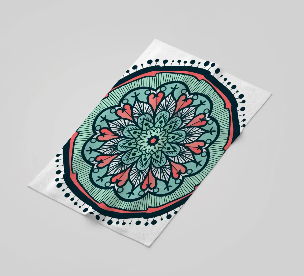 Mandala colorato telo mare da Spiritual Touch