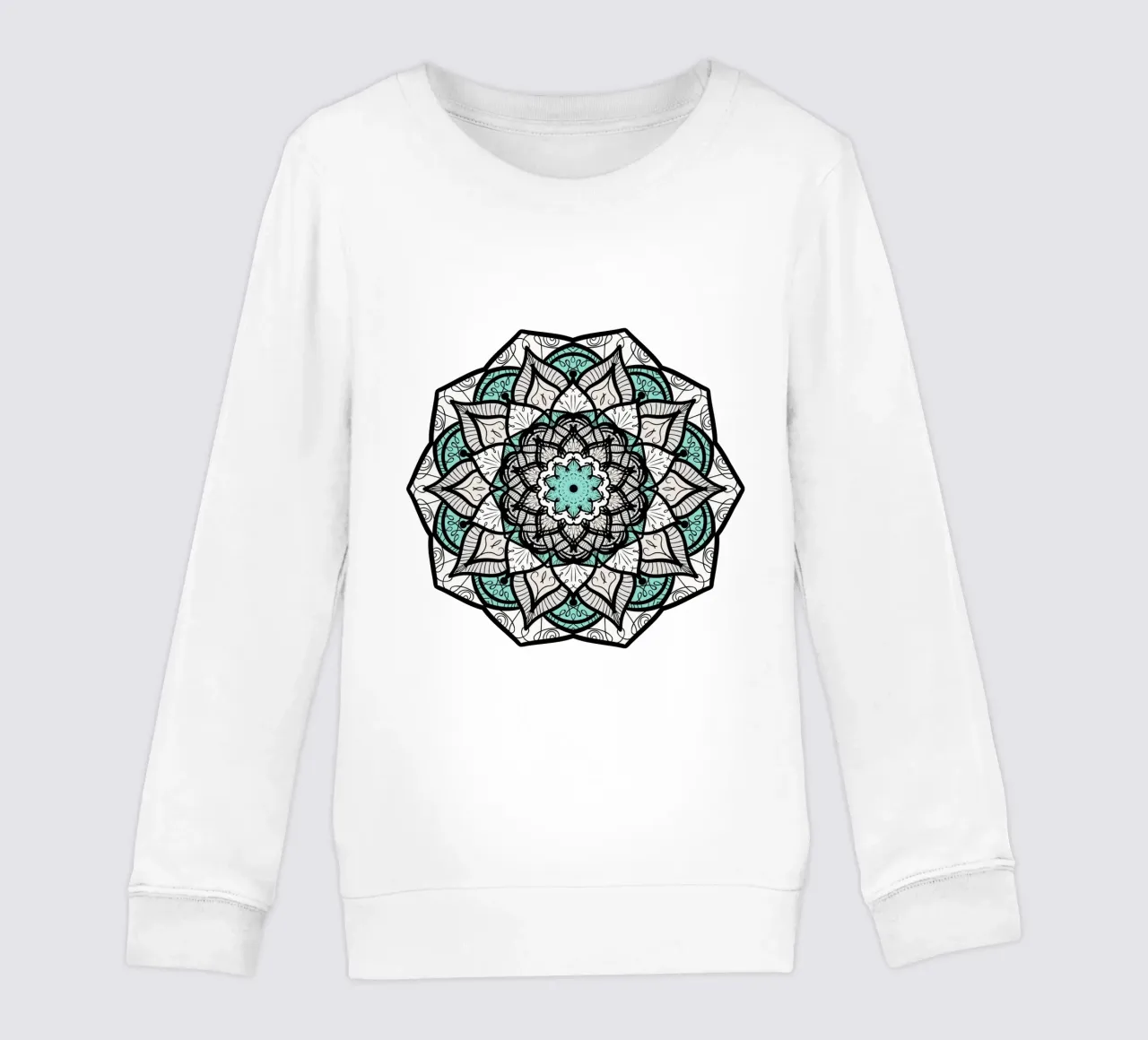 Mandala colorato felpa bambino da Spiritual Touch