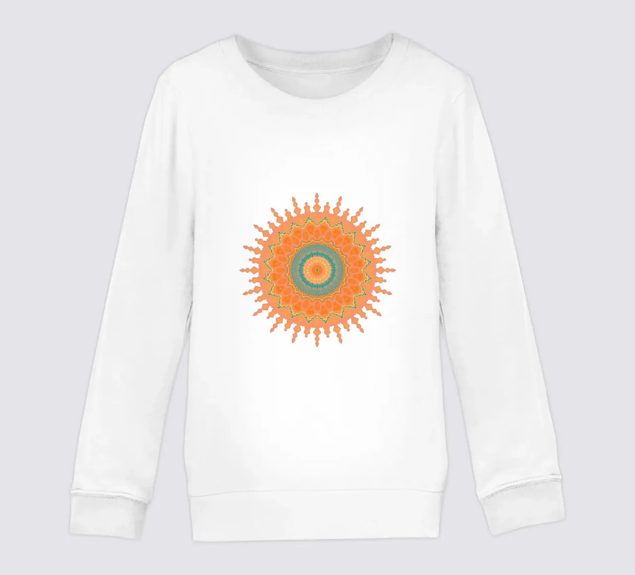 Mandala colorato felpa bambino da Spiritual Touch