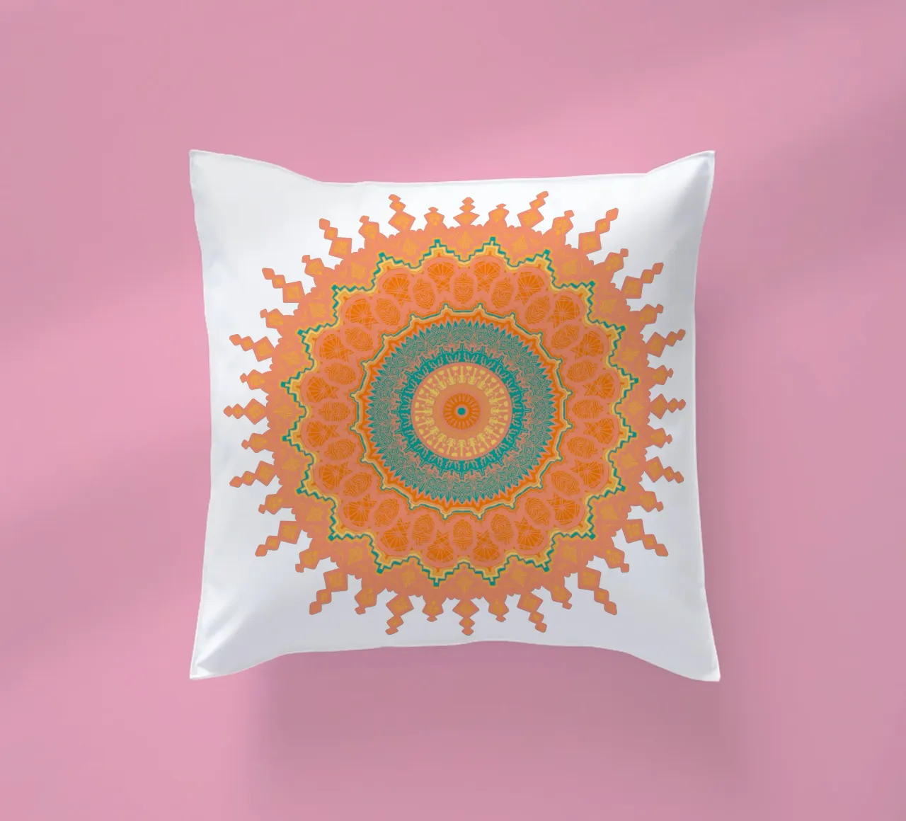 Mandala colorato cuscino da Spiritual Touch