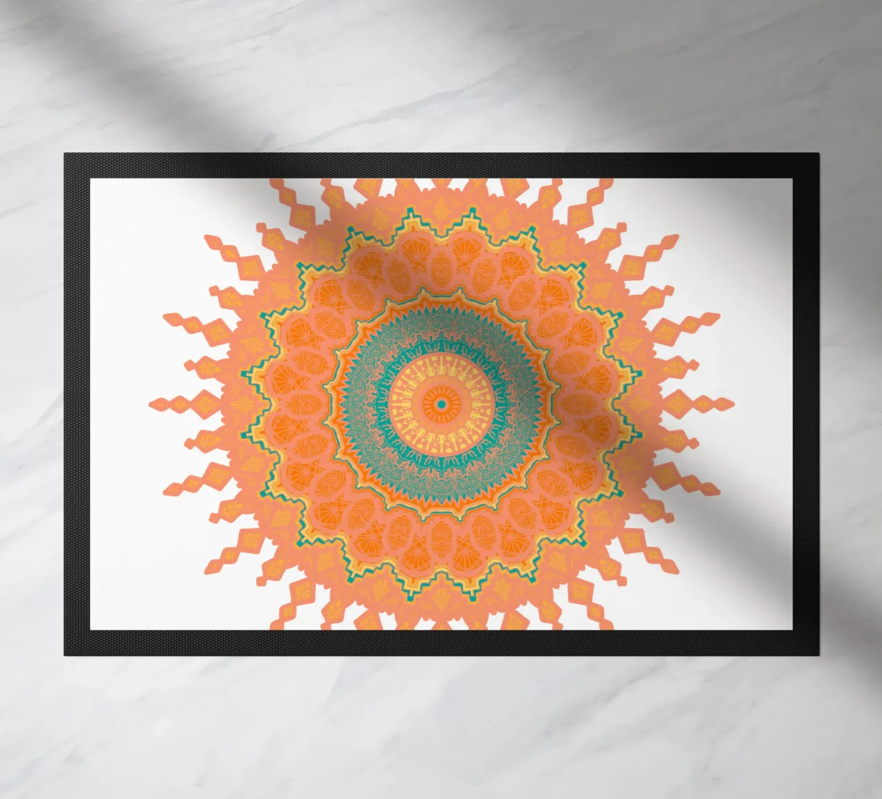 Mandala colorato zerbino da Spiritual Touch