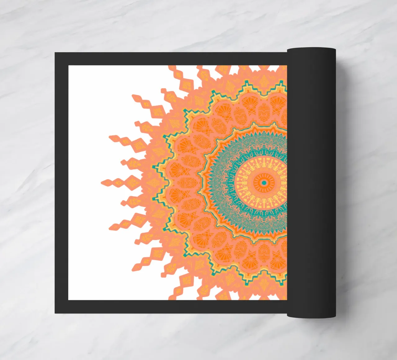 Mandala colorato zerbino da Spiritual Touch