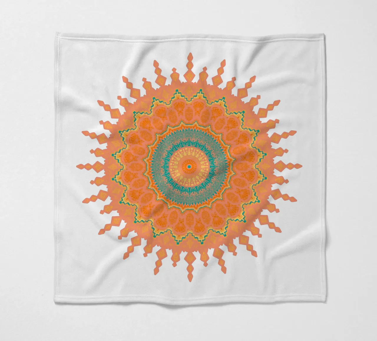 Mandala colorato coperta in pile da Spiritual Touch
