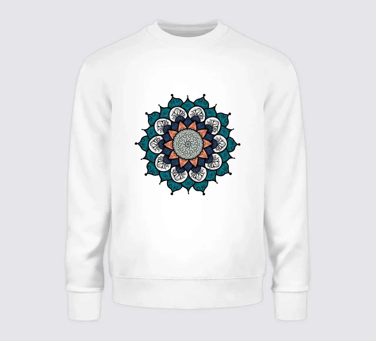 Mandala colorato felpa da Spiritual Touch