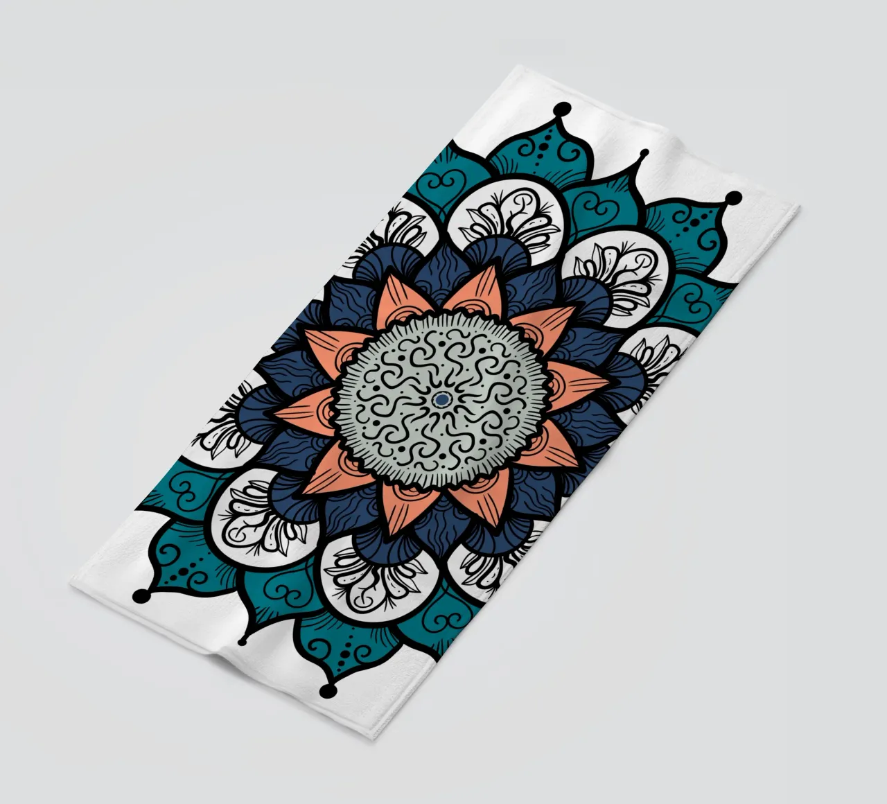 Mandala colorato telo mare da Spiritual Touch