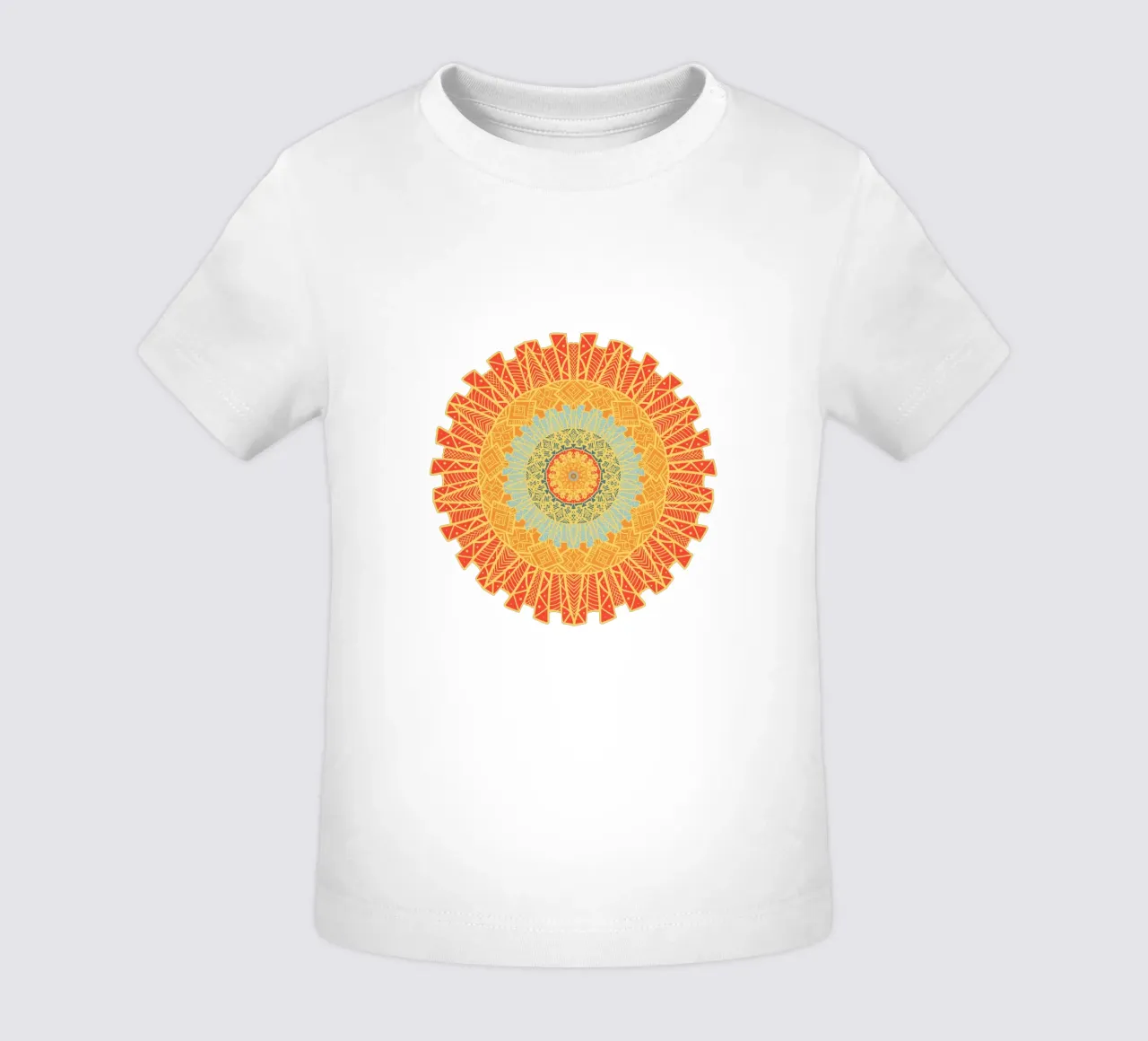 Mandala colorato maglietta neonato da Spiritual Touch