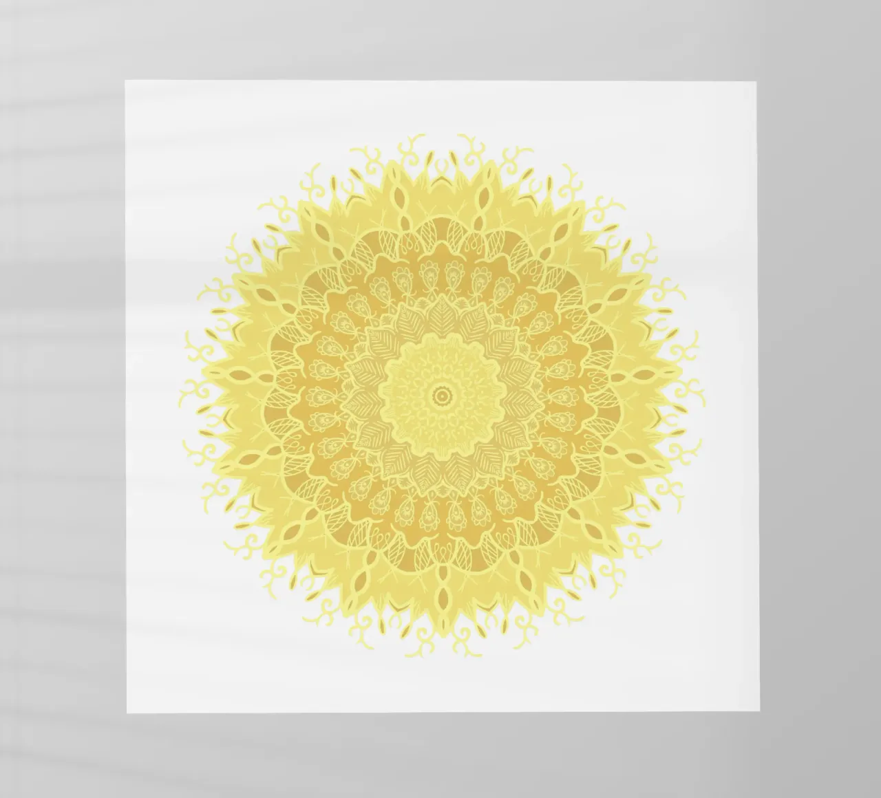 Mandala colorato pellicola backlit da Spiritual Touch