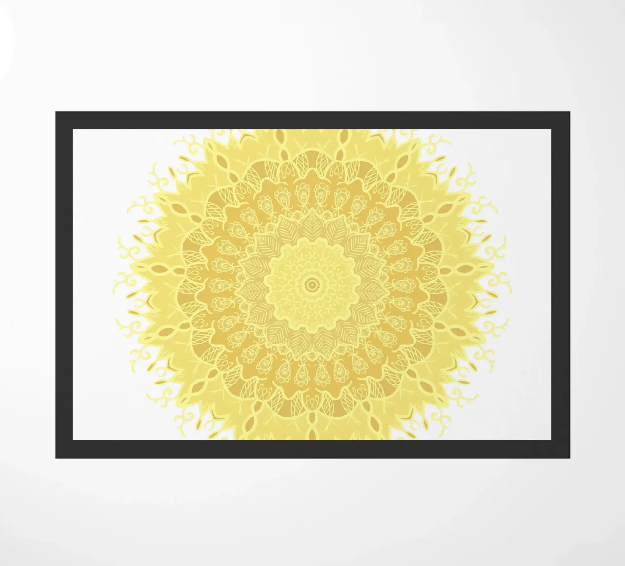 Mandala colorato zerbino da Spiritual Touch