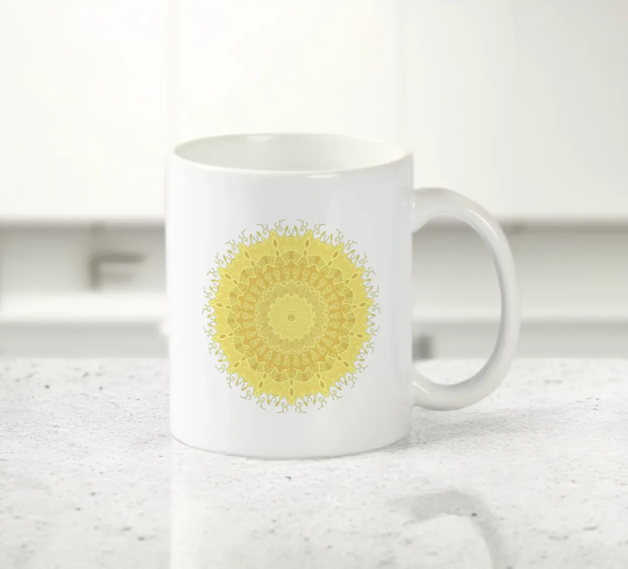 Mandala colorato tazza in ceramica da Spiritual Touch