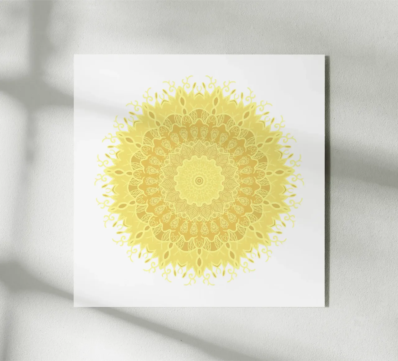Mandala colorato plexiglass da Spiritual Touch