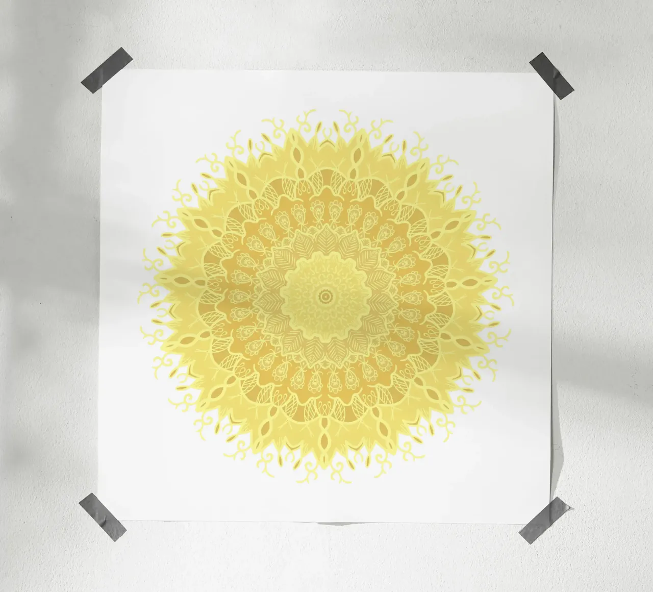 Mandala colorato carta hahnemühle da Spiritual Touch