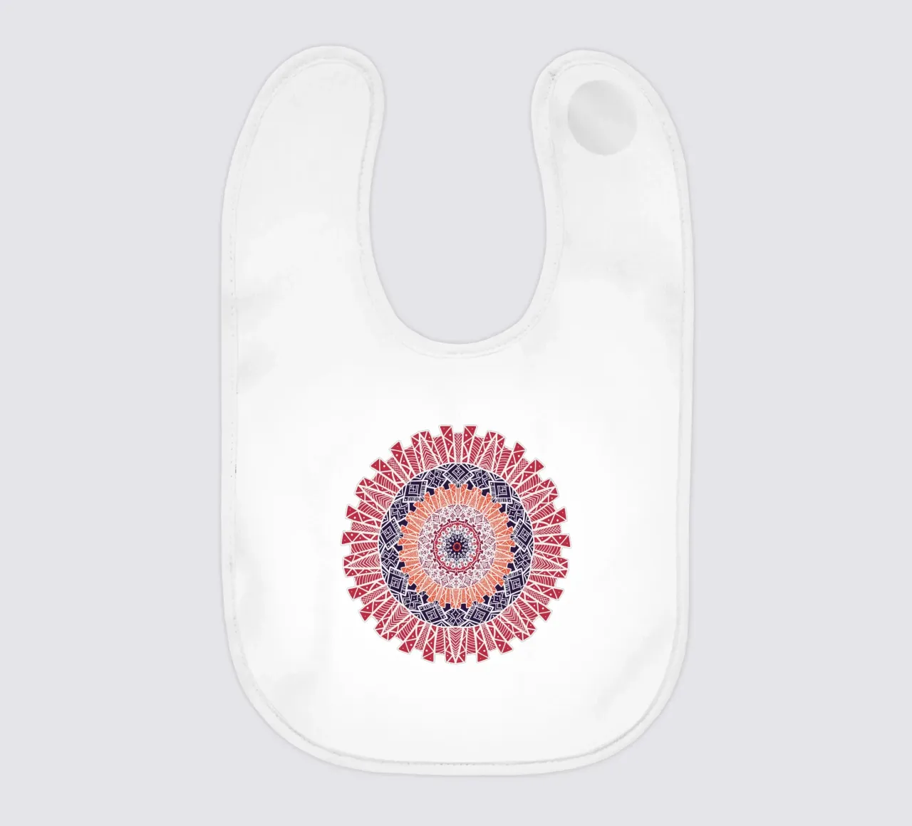 Mandala colorato bavaglino da Spiritual Touch