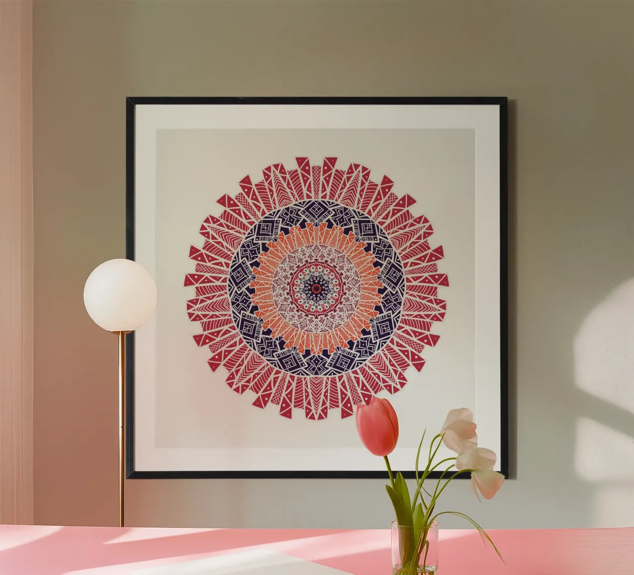 Mandala colorato carta hahnemühle da Spiritual Touch