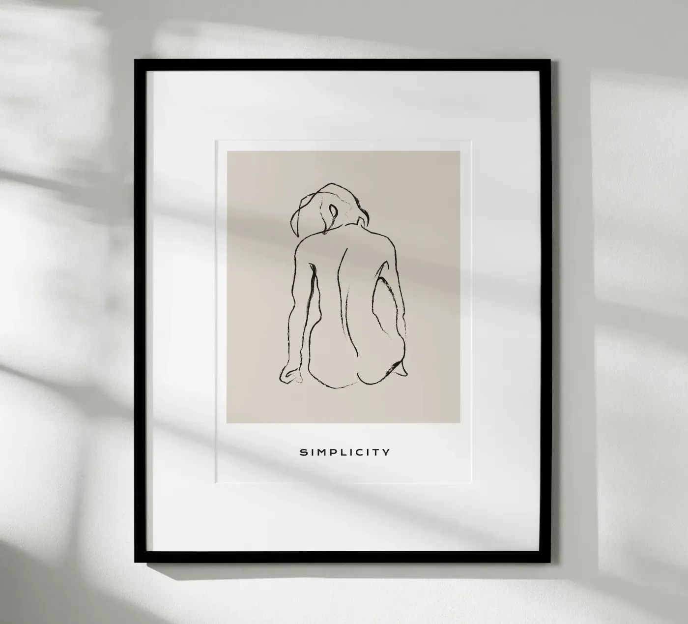 Simplicity No 01 poster da treechild