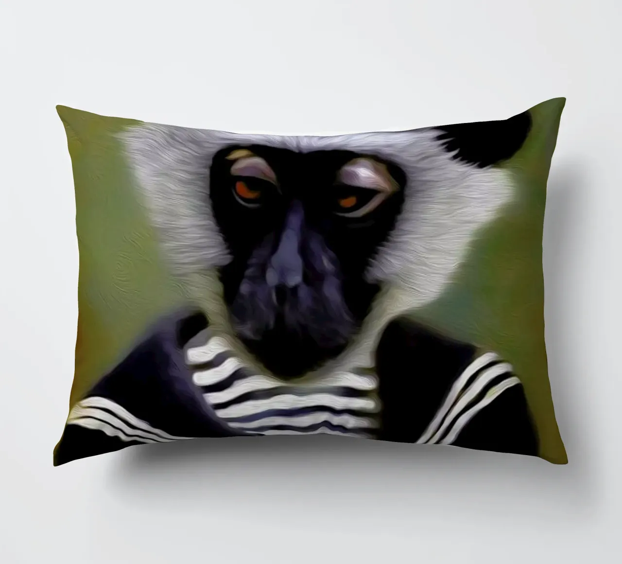 The Sad Monkey cuscino da Tein Lucasson