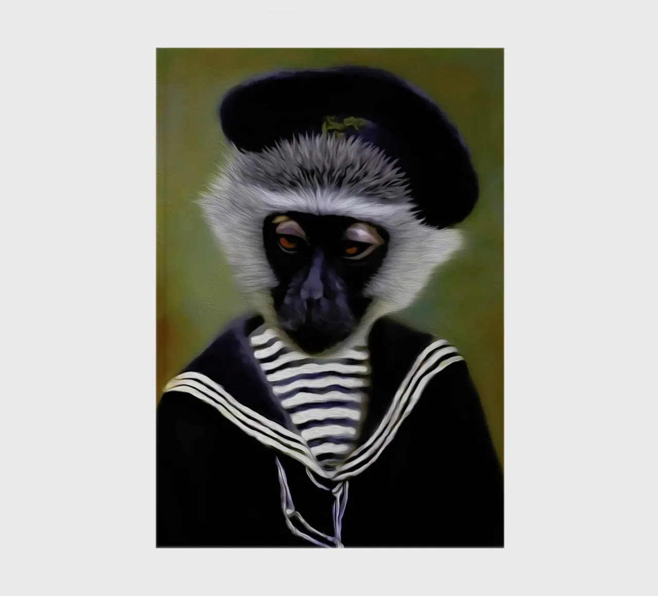 The Sad Monkey notebook by Tein Lucasson