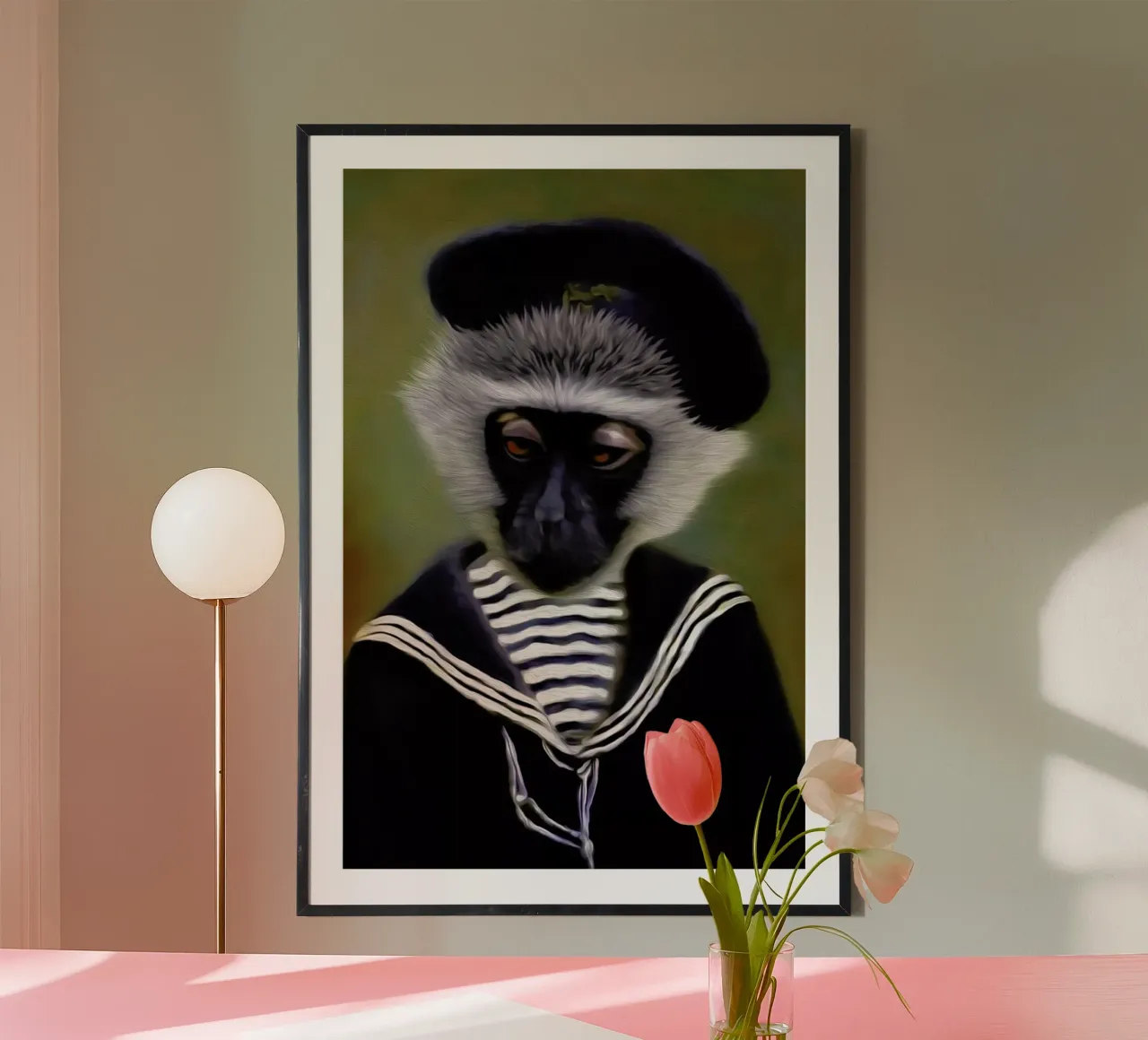 The Sad Monkey poster da Tein Lucasson