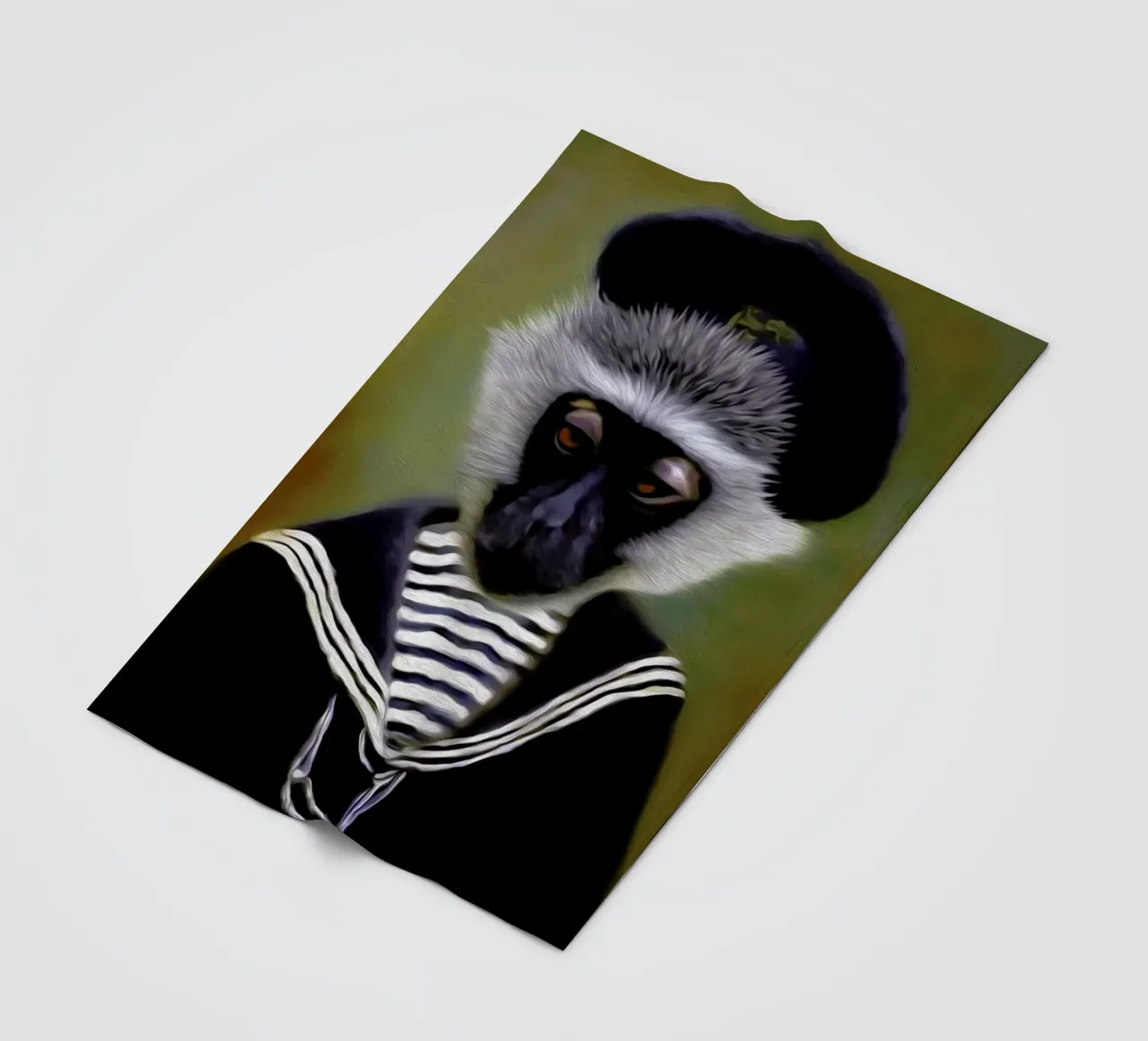 The Sad Monkey coperta in pile da Tein Lucasson