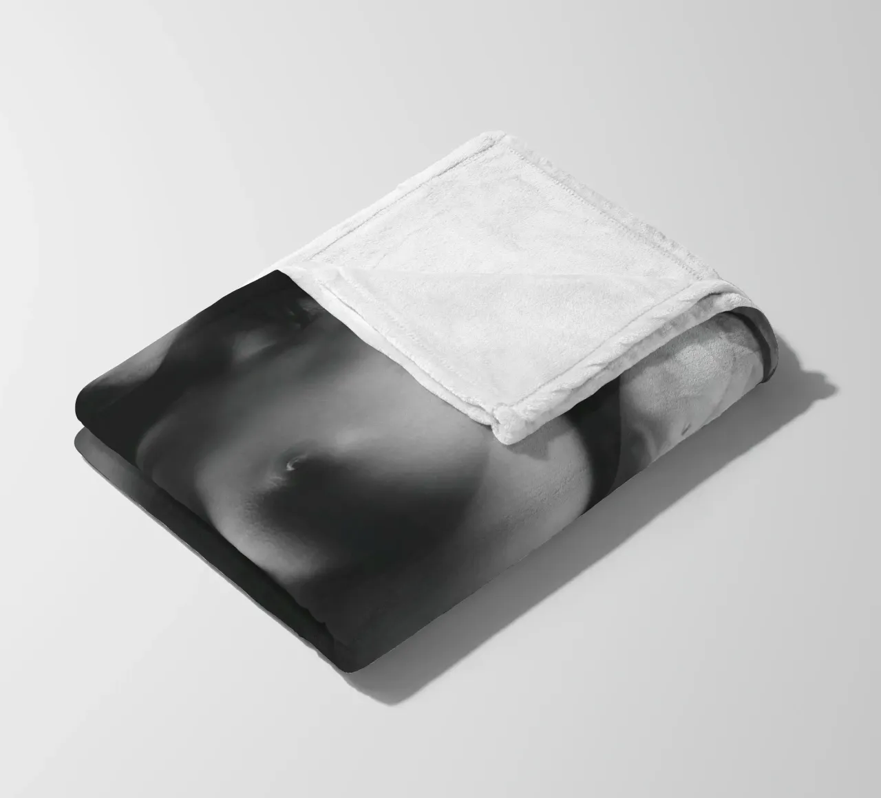 Ella Seated fleece blanket by Dave Hare Photography