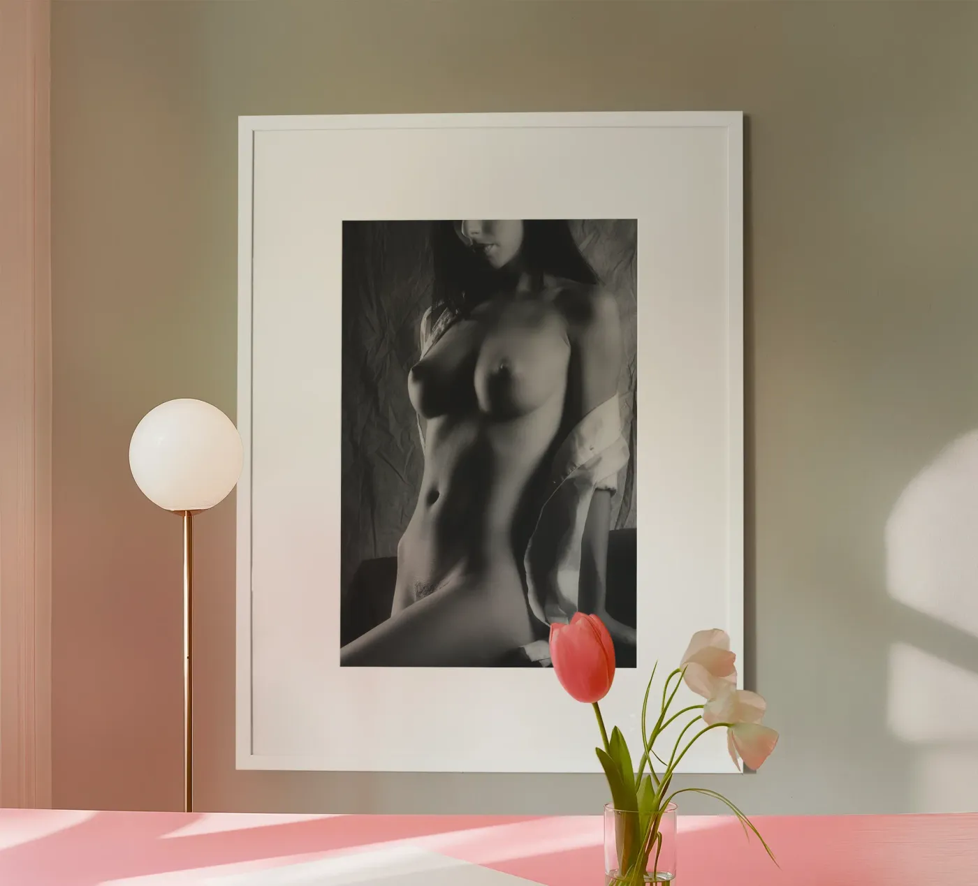 Ella Seated poster da Dave Hare Photography