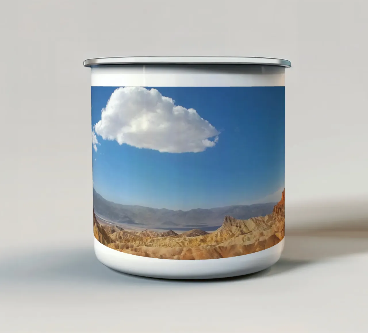 Death Valley tazza in smalto da Dave Hare Photography