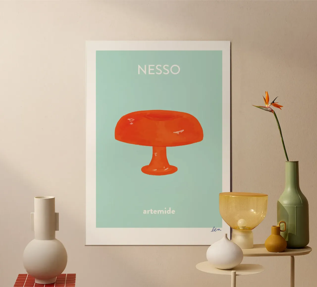NESSO artemide carta hahnemühle da designlenamarie