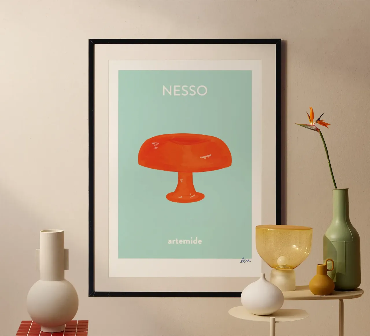 NESSO artemide carta hahnemühle da designlenamarie
