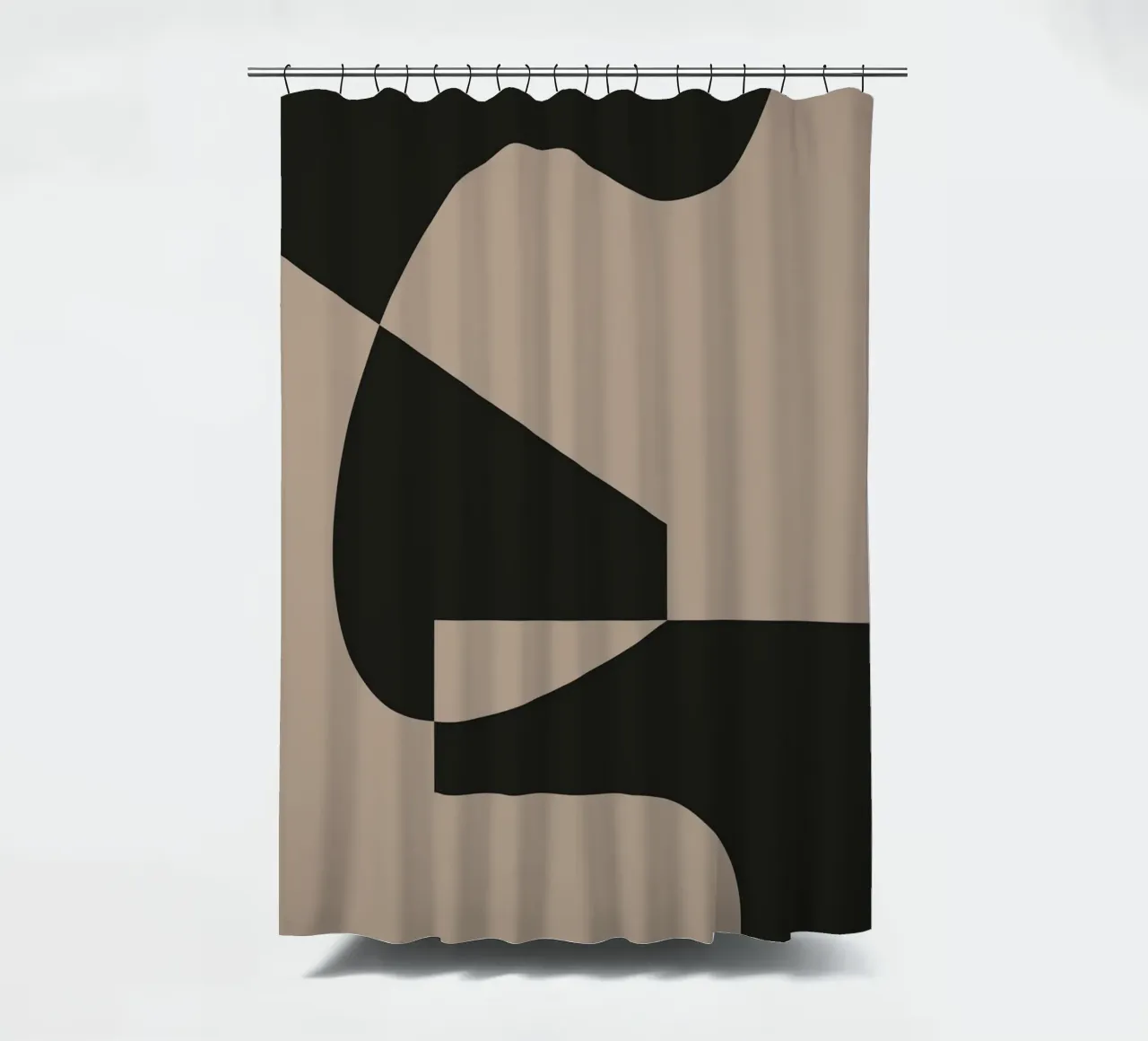 Pure Forms No 02 Duschvorhang von treechild