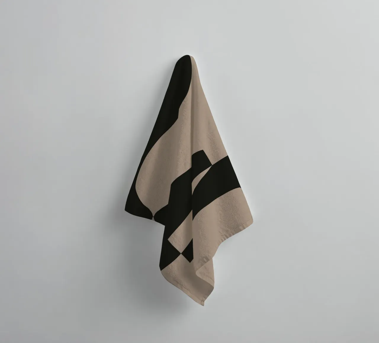 Pure Forms No 02 towel by treechild