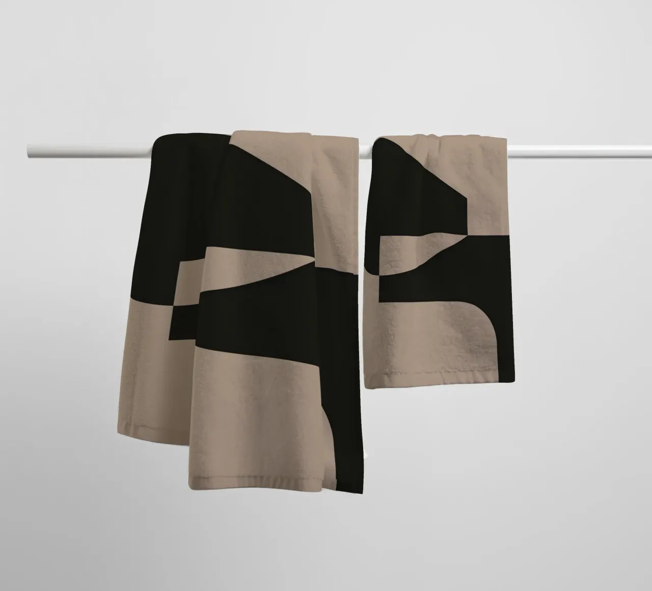 Pure Forms No 02 towel by treechild