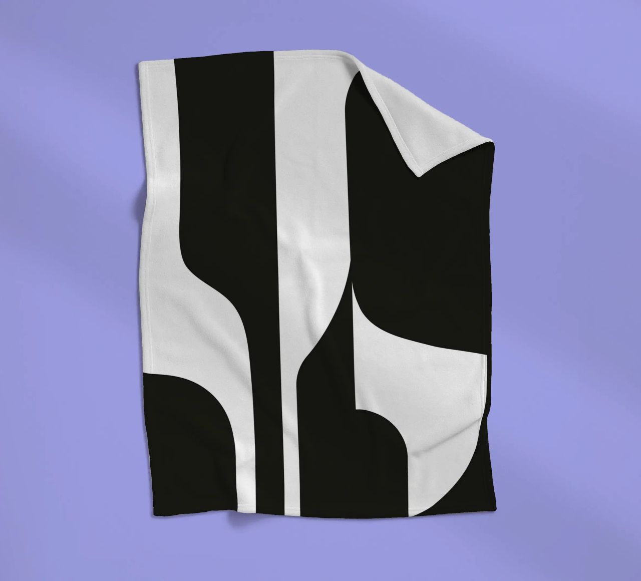 Pure Forms No 01 coperta in pile da treechild
