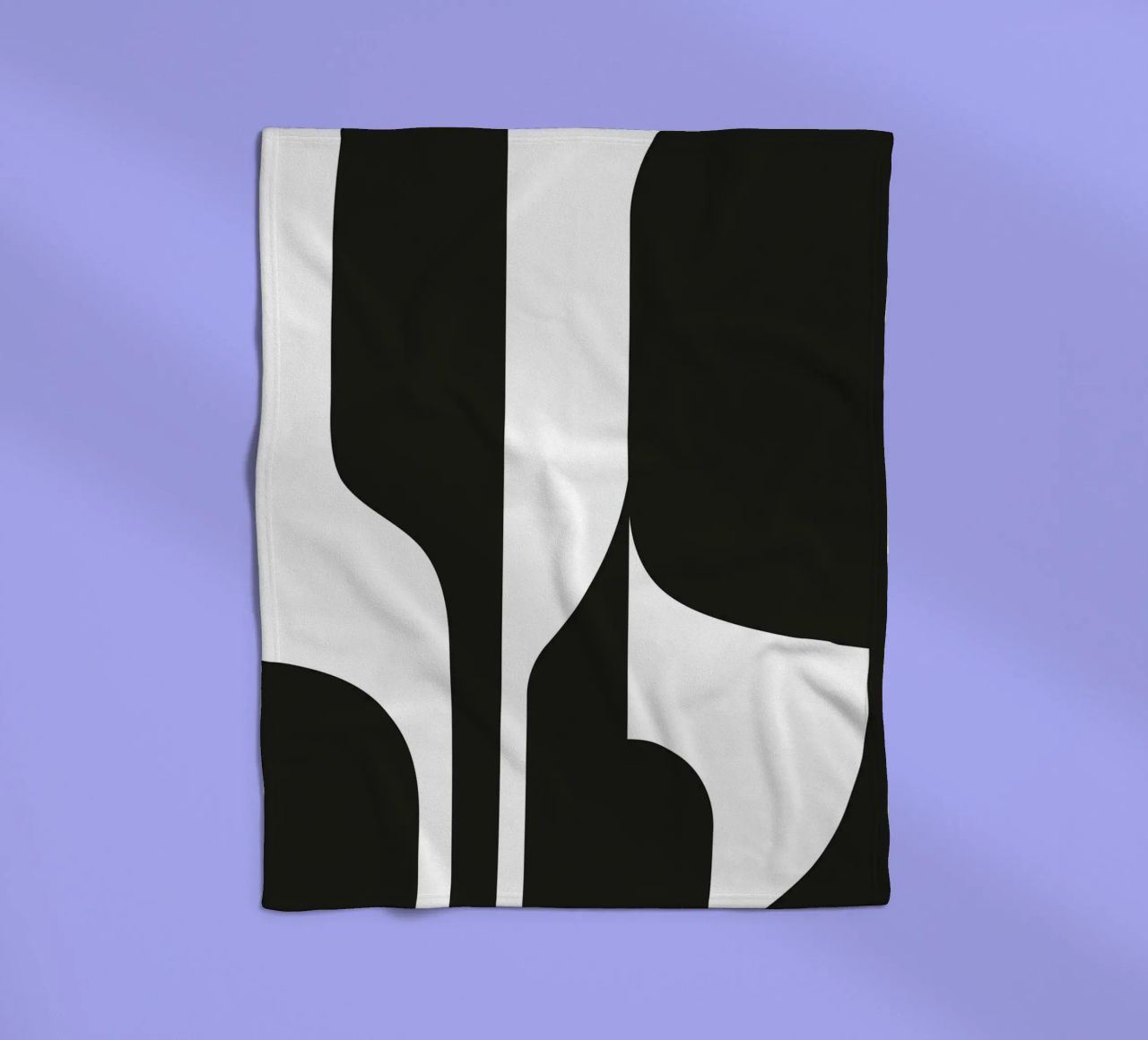 Pure Forms No 01 coperta in pile da treechild