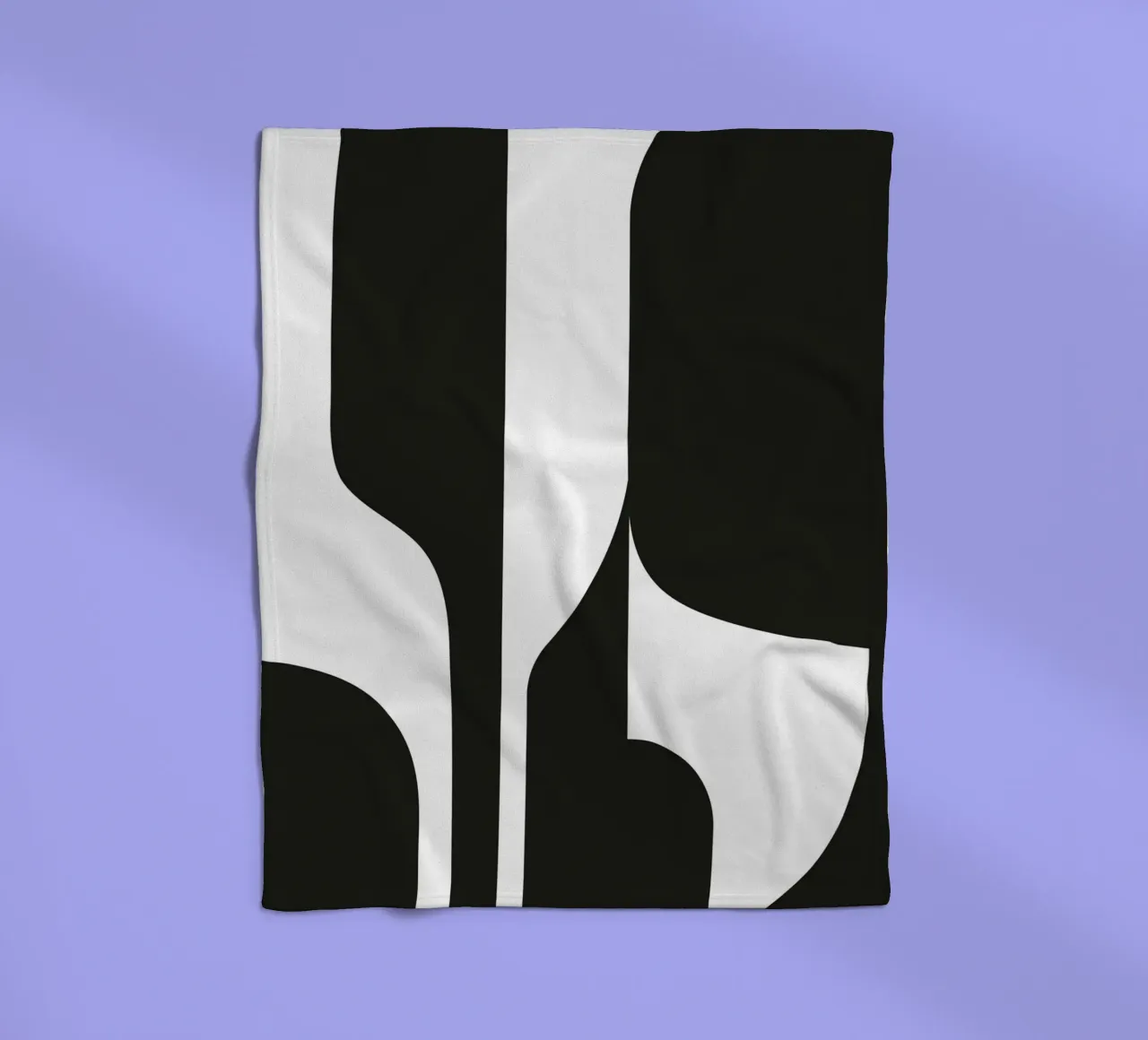 Pure Forms No 01 manta de franela de treechild