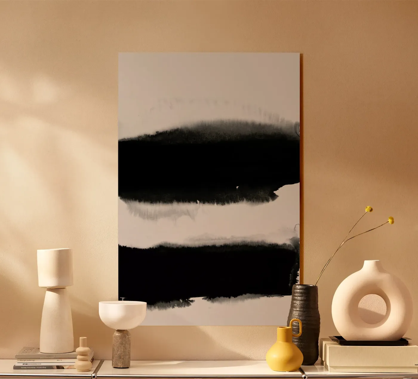 Bw 03 acryl van IRIS LEHNHARDT FINE ART