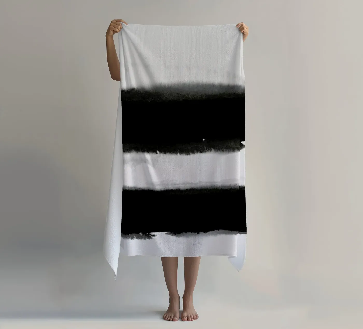 Bw 03 strandhanddoek van IRIS LEHNHARDT FINE ART