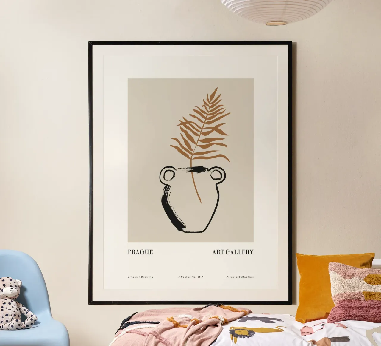 Prague Art Gallery No 01 poster da treechild
