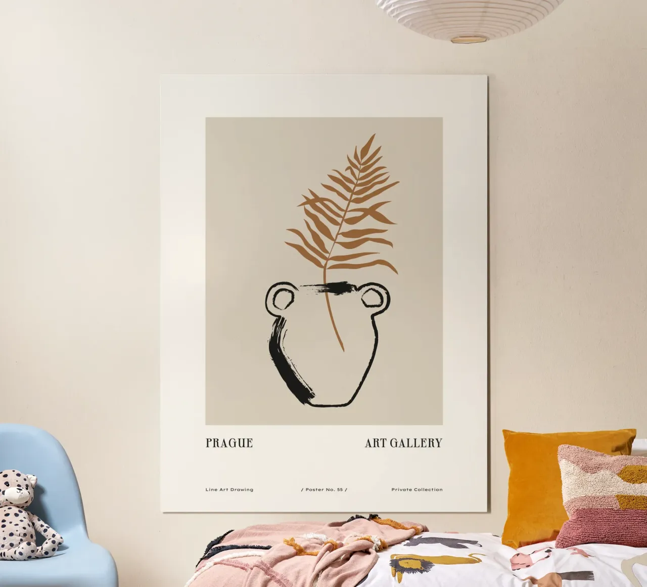 Prague Art Gallery No 01 poster da treechild