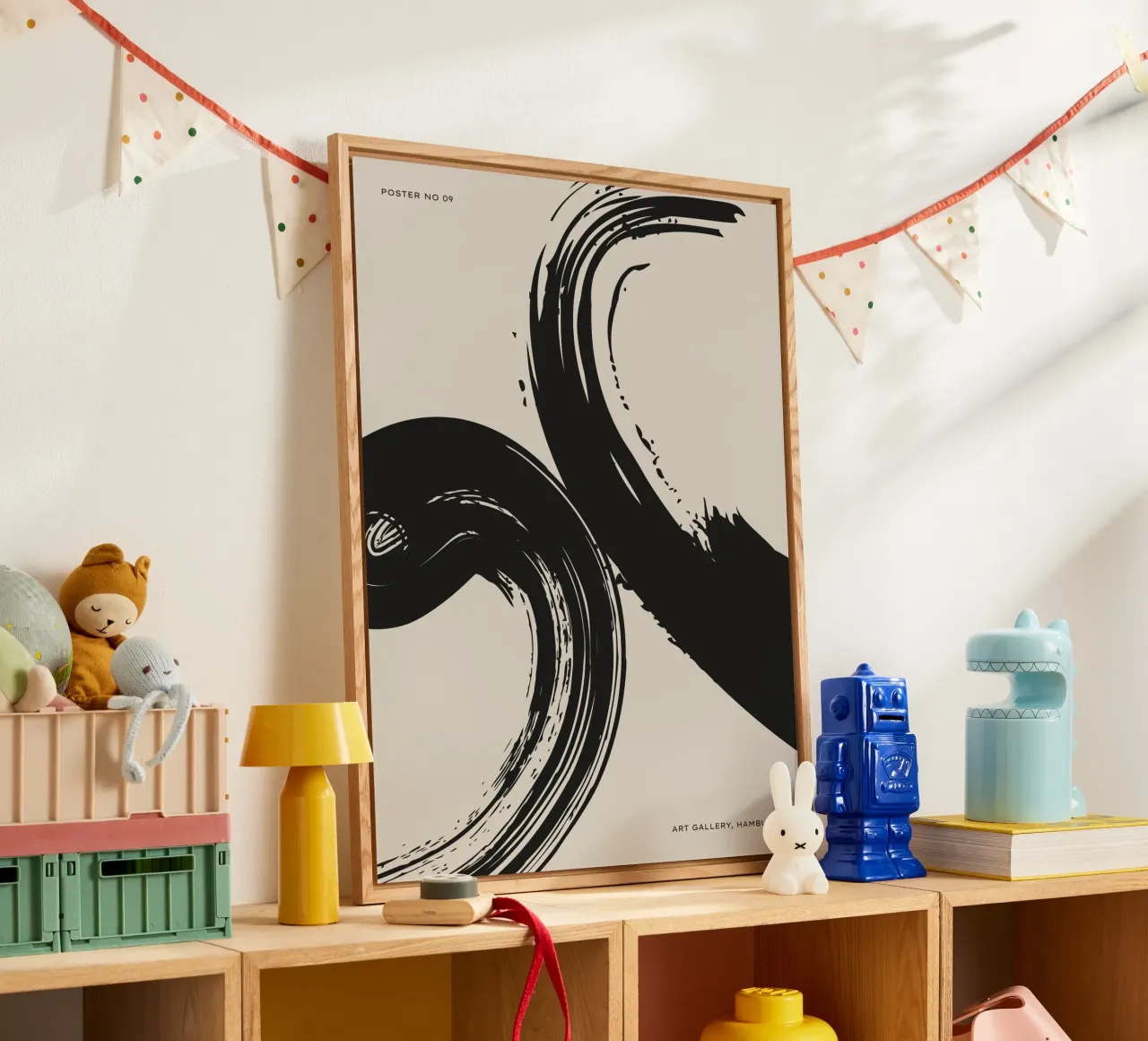 Poster Abstract No 01 plexiglass da treechild