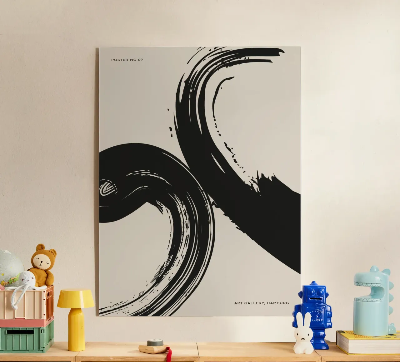 Poster Abstract No 01 plexiglass da treechild