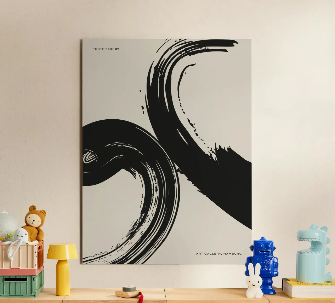 Poster Abstract No 01 alluminio dibond da treechild
