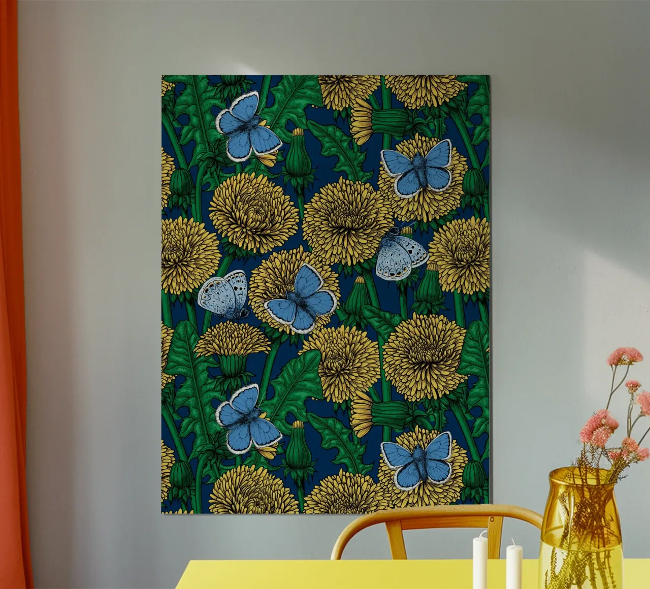 Tarassaco poster da Painted Nature