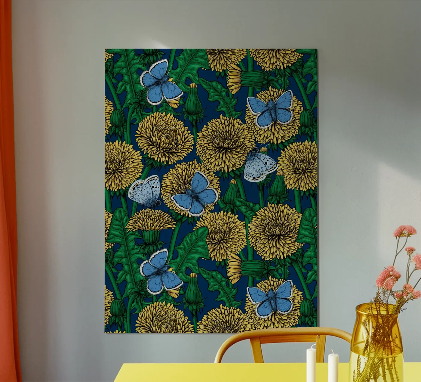 Tarassaco poster da Painted Nature