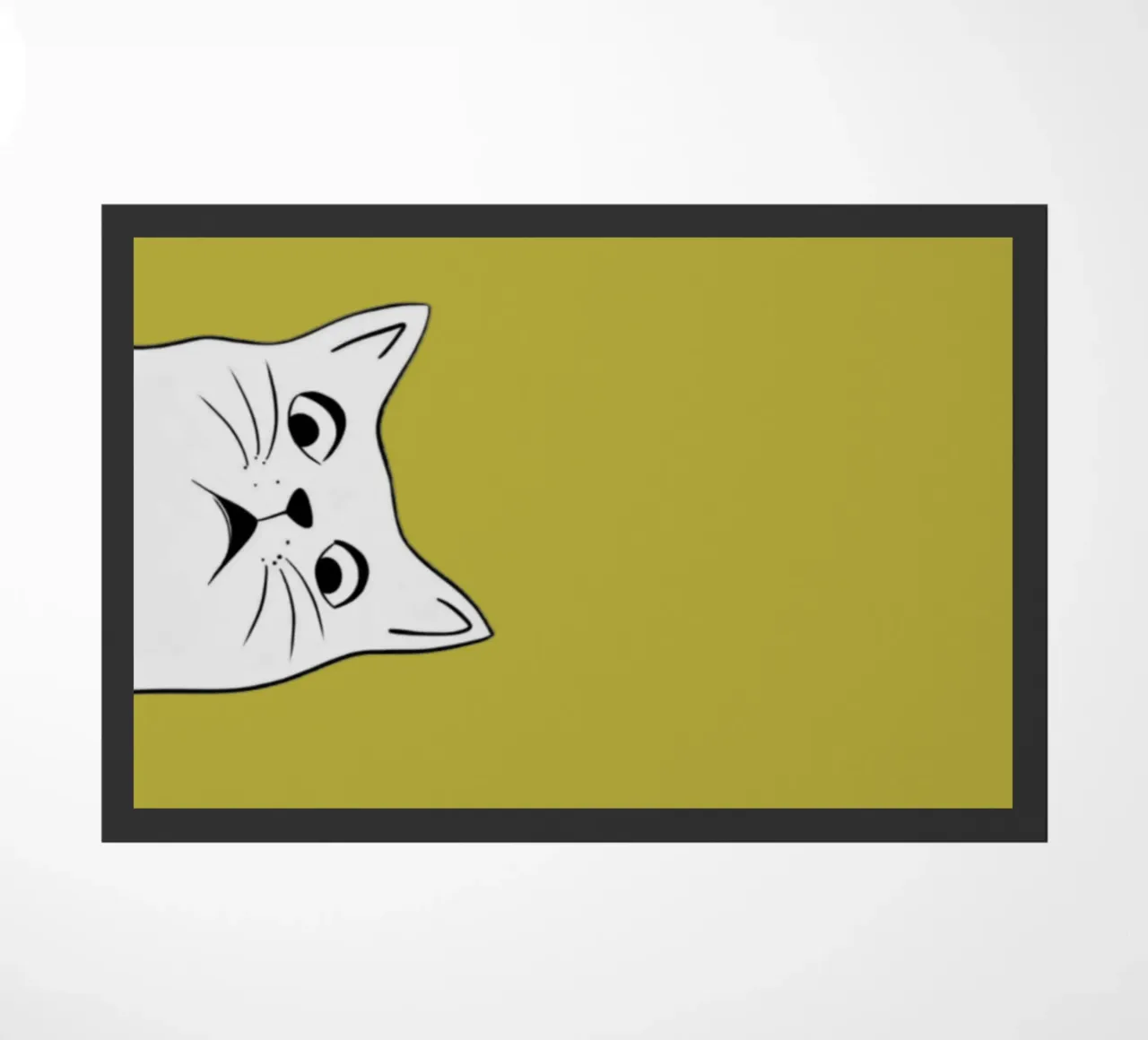 Gatto bianco Ii zerbino da catsforyou