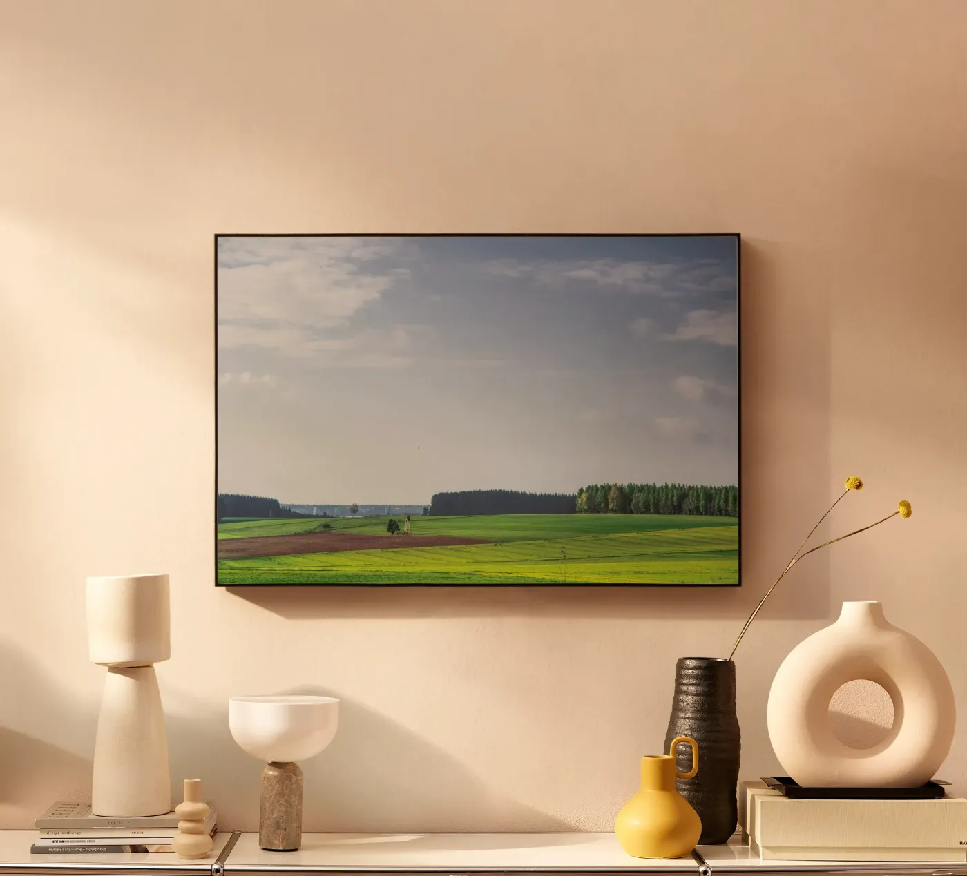 Spring Greens acrylic glass by Nur Mut