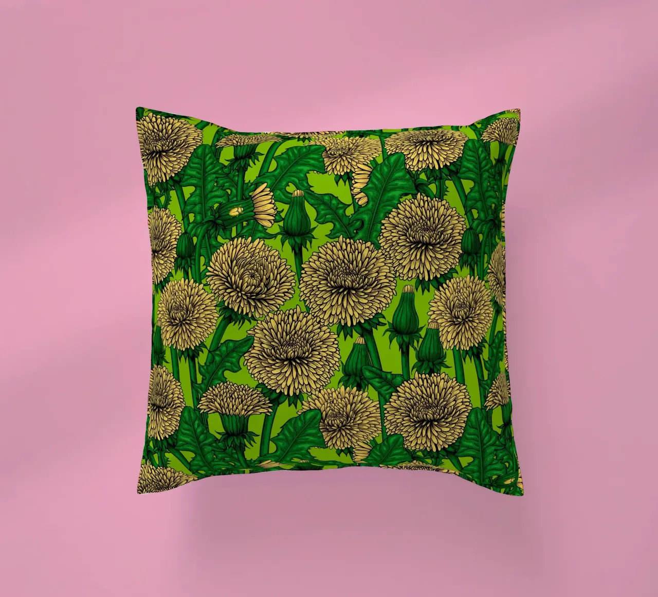 Denti di leone cuscino da Painted Nature
