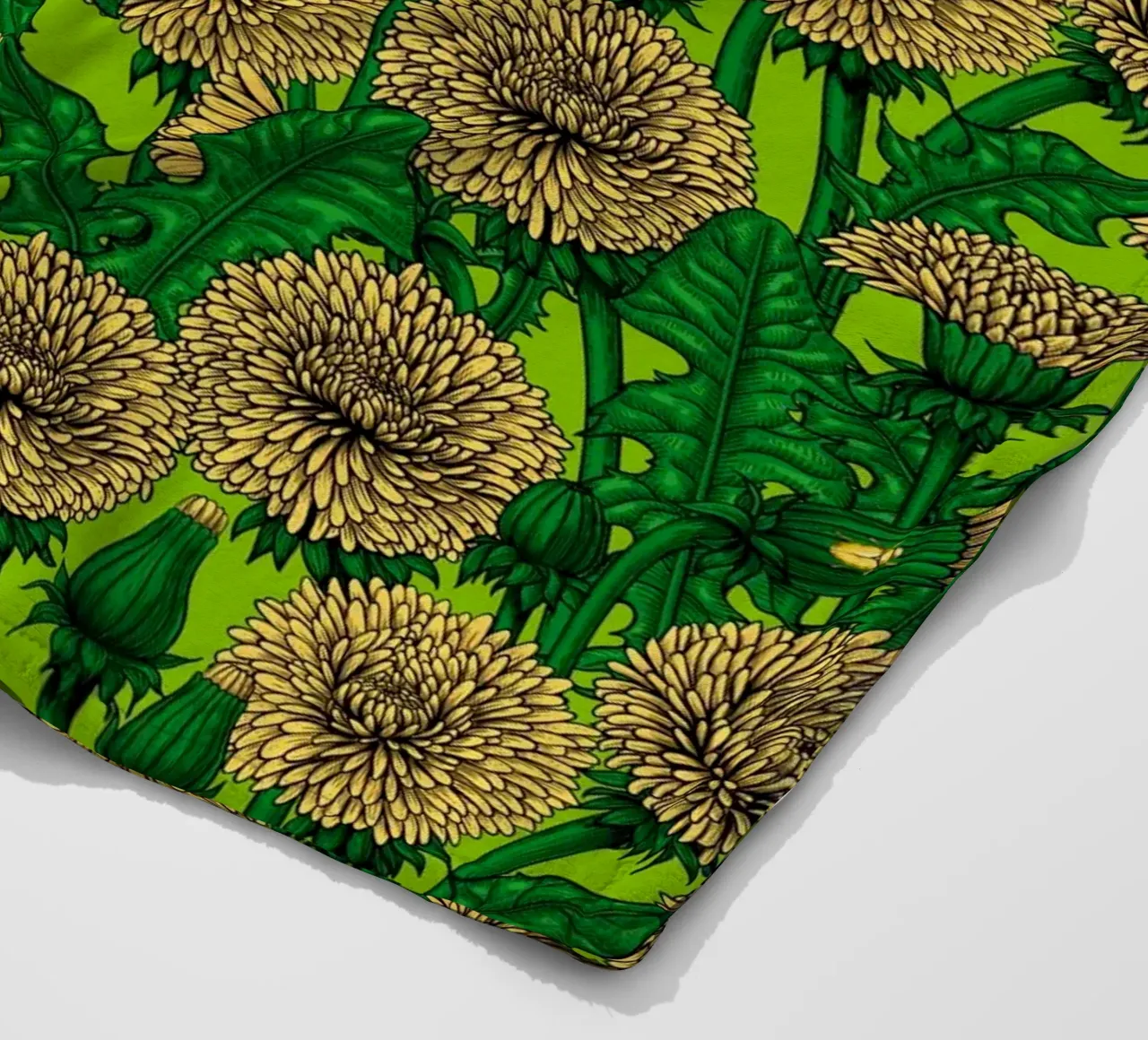 Denti di leone coperta in pile da Painted Nature