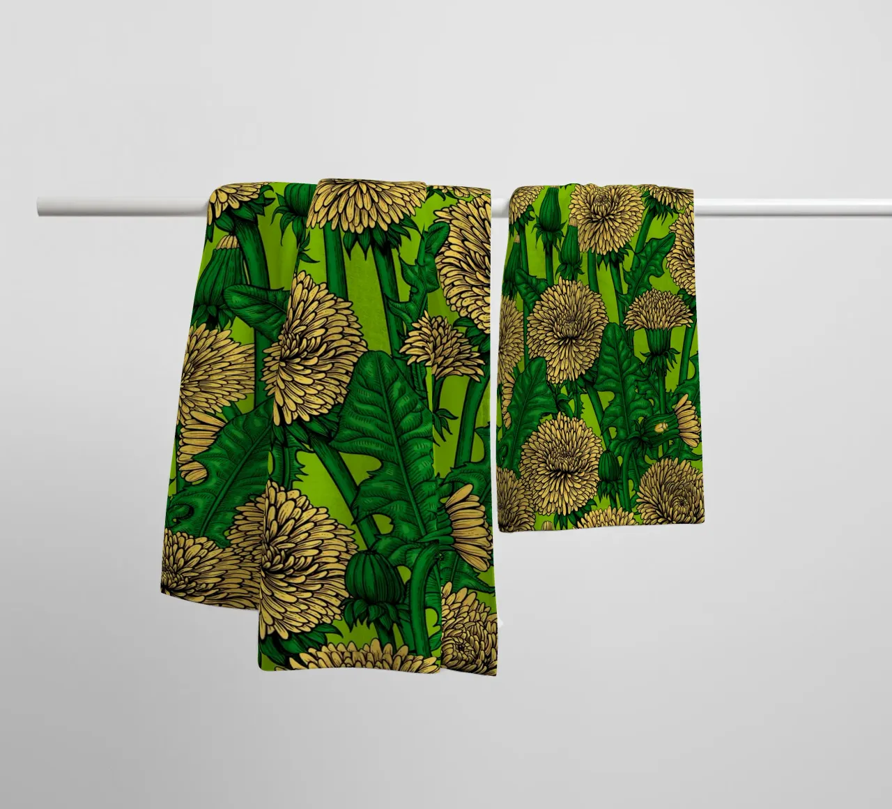 Denti di leone asciugamano da bagno da Painted Nature