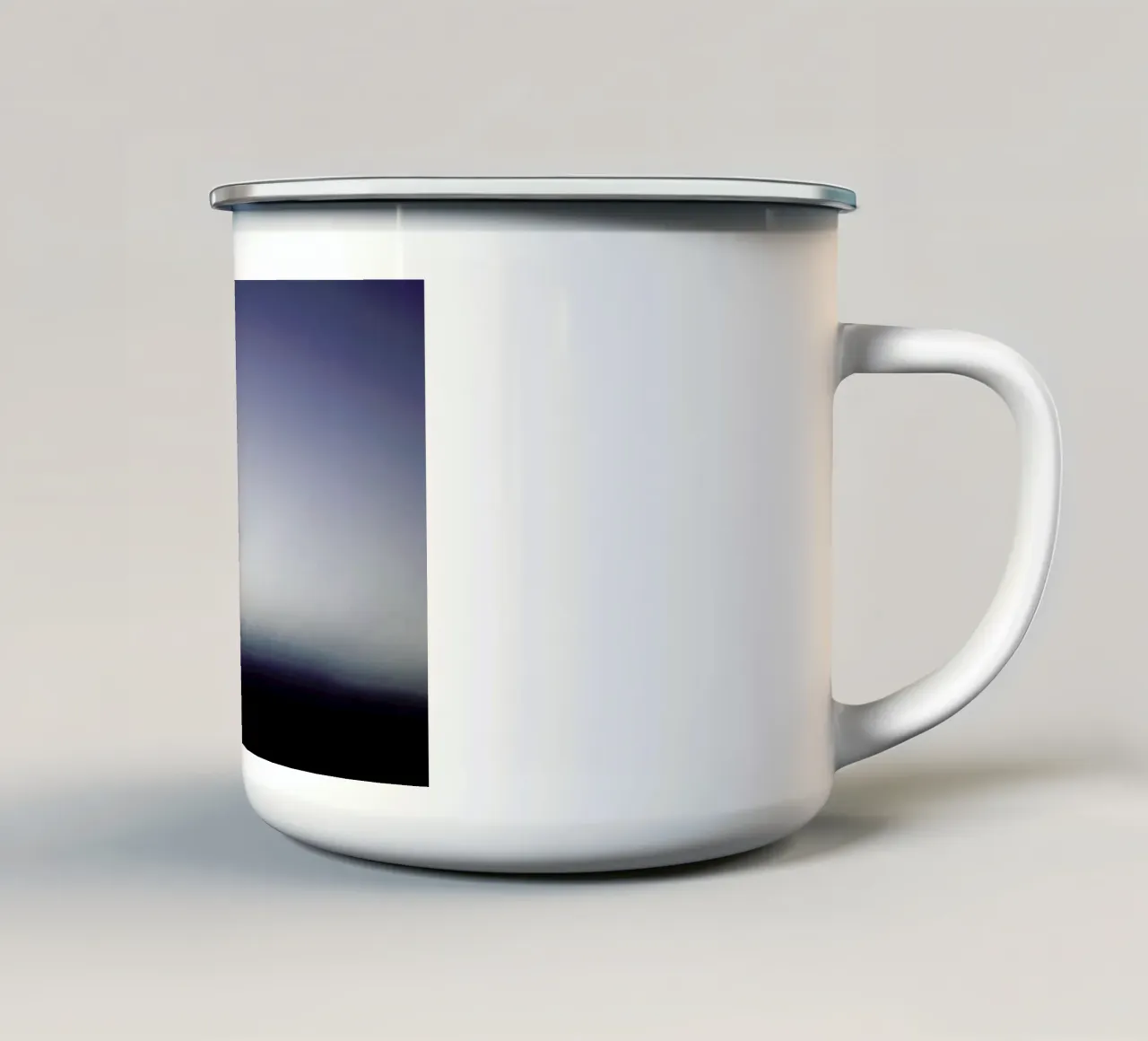 Changing Weather Emaille Tasse von Nur Mut