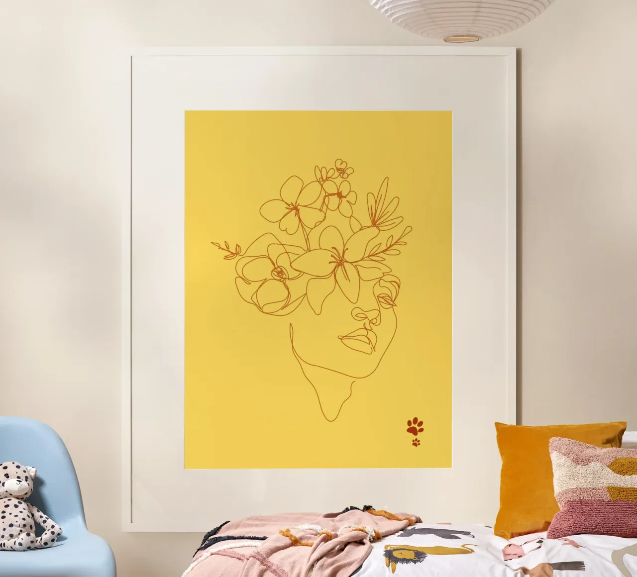 Fiori in testa carta hahnemühle da catsforyou