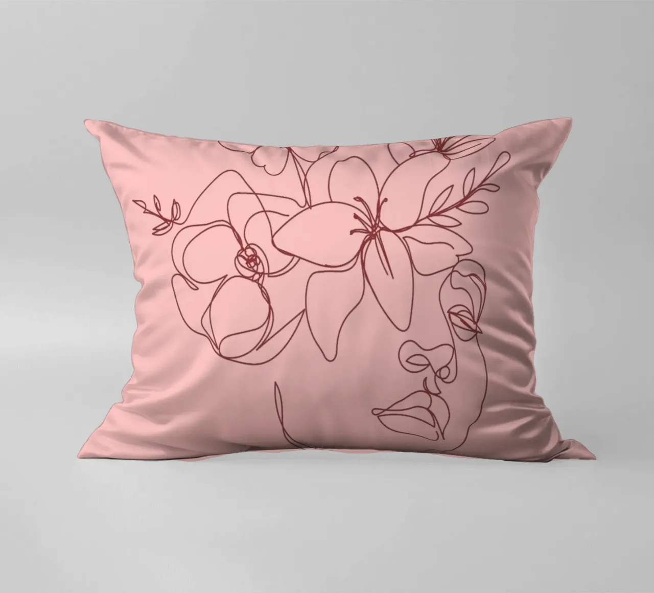 Fiori nella testa cuscino da catsforyou